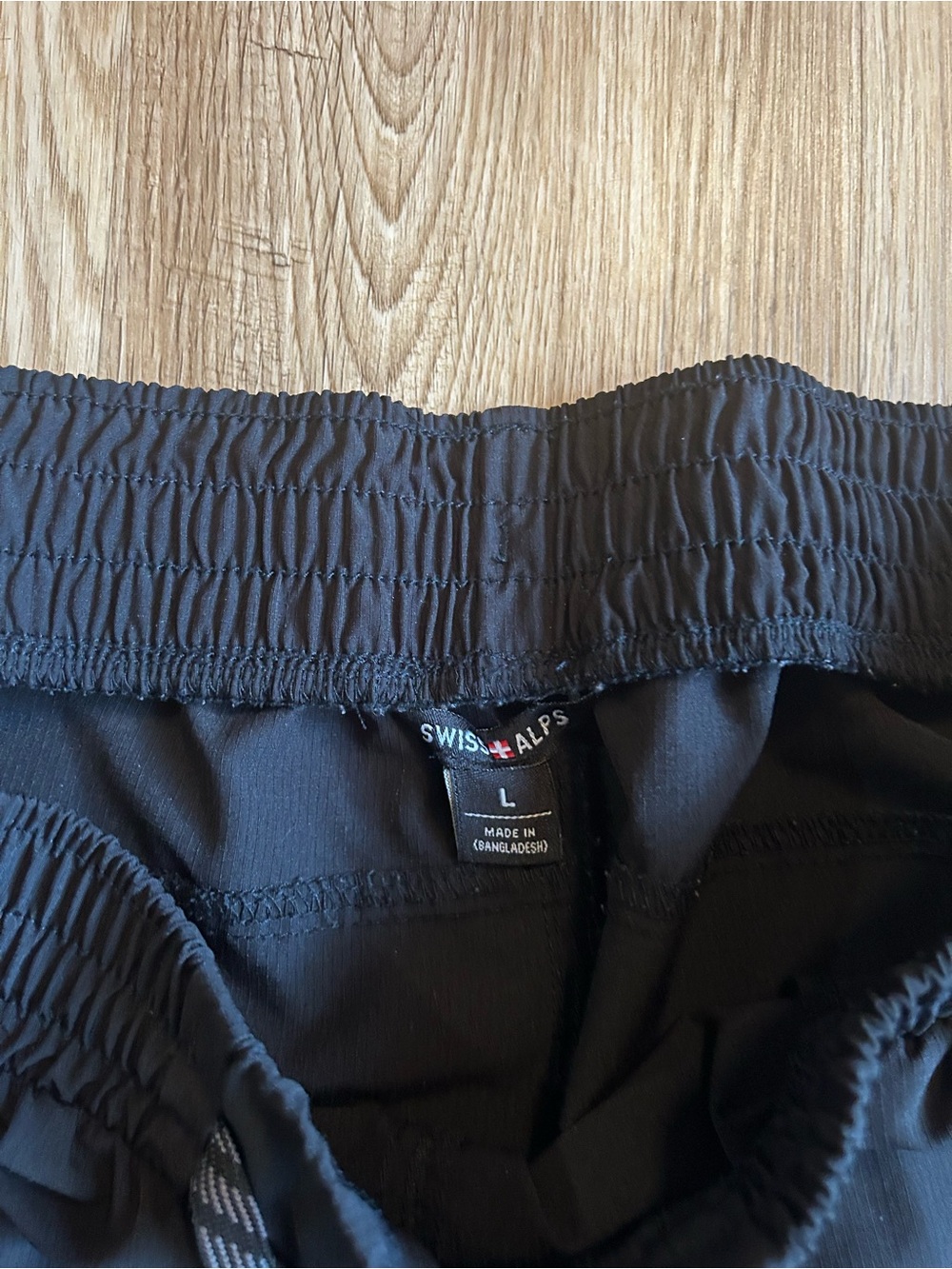 Black Athletic Women's Shorts - Performance Running Shorts - Picture 6 of 7